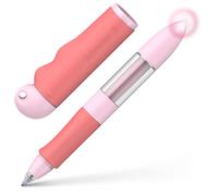 Schneider 188738 Base Senso Rollerball Pen for Beginners to Write - Pink/Red Pin