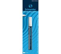 Schneider 72657 Maxx 265 - Rotulador para cristales (punta redondeada, 2-3 mm), color blanco