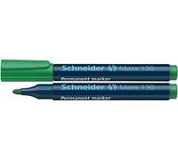 Schneider 944899 - Marcador permanente con punta redonda, color verde