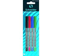 Schneider Bolígrafos pluma Tops 505, modelo de gorra, M, ordenadas por 4p blister