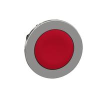 Schneider Cabezal de pulsador rojo Flush ZB4FA4