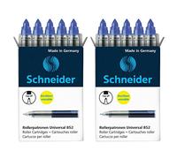 Schneider Cartuchos de tinta 852, M, azul real, 5 unidades (10 cartuchos (azul real))