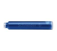 Schneider Cartuchos de tinta estándar azul real - 6 unidades - cabe en Schneider y muchos otros