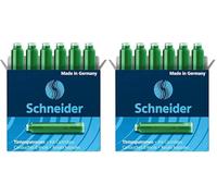 Schneider Cartuchos de Tinta estándar para en cortador y muchos otros, Verde, 6 (Paquete de 2)