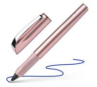 Schneider Pen Bolígrafo Ceod Shiny 186209 Trazo M, para diestros y zurdos, tinta azul, rosa, 1 ud