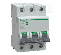 Schneider Electric Interruptor magnetotérmico Easy9 Pro EZ9F57310 10 A, 3 polos, 230/400 V