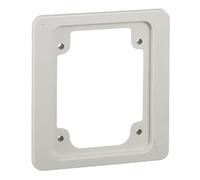 Schneider Electric 13136 Accesorio Cofret Placa 90 x 100 Mm para Salida de 65 X 85 mm