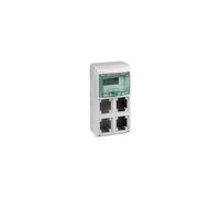 Schneider Electric 13179 Cofret Kaedra para tomas Alimentación, 236 x 460 mm, 8 Módulos, 4 Aperturas