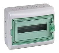 Schneider Electric 13981 Cofret Kaedra para equipos modulares, 1 x 12 módulos, 1+1 bloques terminales