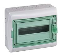 Schneider Electric 13982 Cofret Kaedra para equipos modulares, 1 x 18 módulos, 1 bloque terminal