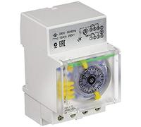 Schneider Electric 15366 Acti9 IH Conmutador Horario Analógico 24 Horas, 7 Días, Memoria 150H