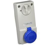Schneider Electric 82351 Enchufe Móvil industrial, Derecho - 16 A - 2 polos - 20-25 V CA - IP 67