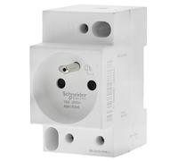 Schneider Electric Toma de corriente modular A9A15307 16 A 250 V UE 2 P T con indicador de luz