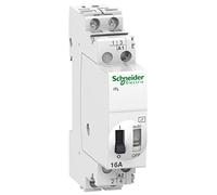 Schneider Electric A9C30112 Telerruptor iTL, 2P, 2 NO, 16A, Bobina 12 V CD, 24 V CA, 50/60Hz