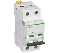 Schneider Electric A9F75232 Interruptor Automático Magnetotérmico Ic60N, 2P, 32A, Curva D