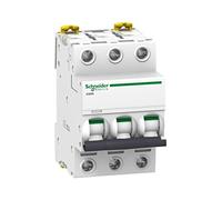 Schneider Electric Interruptor Automático Magnetotérmico iC60N A9F79106 1P, 6 A, Curva C, Blanco