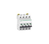Schneider Electric A9F89463 Interruptor Automático Magnetotérmico Ic60H, 4P, 63A, Curva C