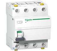 Schneider Electric A9Z24463: Interruptor automático diferencial, tipo A, 4 polos