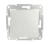 Schneider Electric Asfora EPH0270121D - Interruptor de 2 polos, empotrado, 10 AX, color blanco