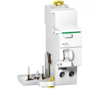 Schneider Electric, bloque de protección FI, serie Vigi iC60N/H, 2 polos, 25A, 30mA, tipo A, referencia SI A9W31225