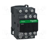 LC1D126BD Contactor: 3 polos NO x3 Contactor auxiliar: NC + NO 24VDC 12A TeSy...
