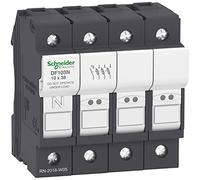 Schneider Electric Soporte para Fusible Cilíndrico DF103 - 3P 32A, 10 x 38 mm