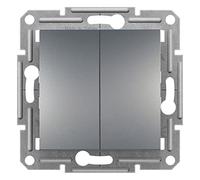 Schneider Electric EPH0600162 Doble Conmutador Ceniza