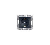 Schneider Electric EPH2900271 Base Enchufe Schuko 16 A 250 V, Antracita
