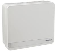 Schneider Electric EZ9E8MCU Easy9 - Consumo de metal (8 vías, 100 A, 230/240 VAC, 50 Hz, color blanco)
