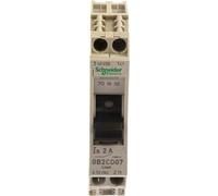 Schneider Electric Disyuntor magnetotérmico GB2CD07 Tesys GB2, 1P+N, 2 A, Id = 26 A