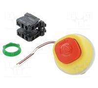 SCHNEIDER ELECTRIC Interruptor de Emergencia Harmony XB5 Rojo LED