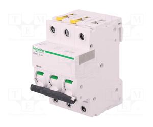 SCHNEIDER ELECTRIC Interruptor magnetotérmico ACTI9 iC60H 3 polos 6A Curva C