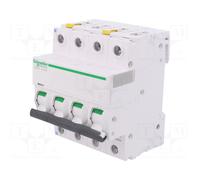 SCHNEIDER ELECTRIC Interruptor magnetotérmico iC60N 63A 3+N 6kA