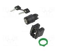SCHNEIDER ELECTRIC Interruptor Rotativo con Llave Harmony XB5 22mm Negro