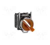 SCHNEIDER ELECTRIC Interruptor Rotativo Harmony XB4 22mm Naranja LED
