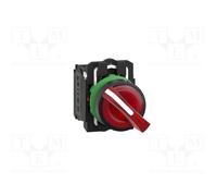 SCHNEIDER ELECTRIC Interruptor Rotativo Harmony XB5 22mm Rojo LED 24V
