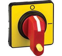 Schneider Electric KCE1YZ TeSys Mini-Vario y Vario Mando Giratorio Frontal, Maneta 1 Candado, Rojo