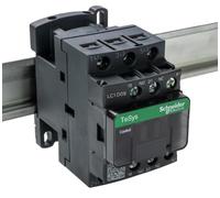 Schneider Electric Contactor 3 polos LC1D09E7 9 A Bobina 48 V CA 3x contactos auxiliares NO+NC
