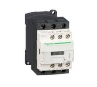 Schneider Electric LC1D18GD TeSys D, Contactor, 3P AC-3, <=440 V 18 A, bobina 125 VCD, Antip