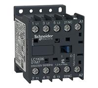 Schneider Electric LC1K0601B7 TeSys K Minicontactor 3P AC-3, 440 V 6 A, Bobina 24 V CA