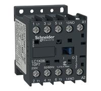 Schneider Electric LC1K0610B7 TeSys K Minicontactor 3P AC-3, 440 V 6 A, Bobina 24 V CA