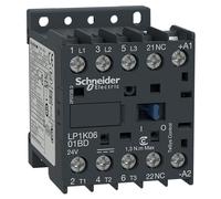 Schneider Electric LP1K0901BD TeSys K Minicontactor 3P AC-3, 440 V 9 A, Bobina 24 V CD