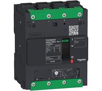 Schneider Electric LV426127 NSXM Compact Automático Interruptor Disjuntor, 100A, 4 Polos, 80mm x 108mm x 137mm, Gris