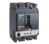 Schneider Electric LV430775 NSX160N Compact Automático Interruptor Disjuntor, Micrologic 2.2, 160A, 3 Polos, 3D, 86mm x 105mm x 161mm