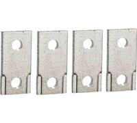 Schneider Electric LV432487 Pletinas de Canto, 4 polos, 320-630A, Juego de 3