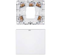 Schneider Electric - Toma de corriente MEG1011-9019 - 2 salidas, IP20 - Blanco polar