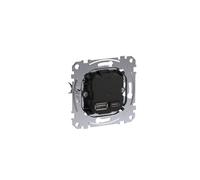 Schneider Electric Estación de carga USB Tipo C Merten MEG4366-0120 – Entrega de energía 45 W