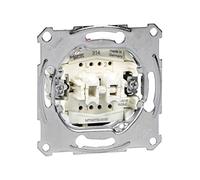 Schneider Electric MTN3115-0000 Doble Interruptor 10A 250V Elegance con 2 Elementos Basculantes