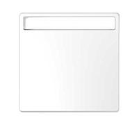 Schneider Electric MTN3360-6035 Tecla Simple con Etiqueta para Mecanismo de La Gama D-Life, Blanco Ártico