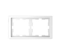 Schneider Electric MTN4020-6535 Marco de 2 Elementos de La Gama D-Life para Montaje Vertical y Horizontal, Ártico